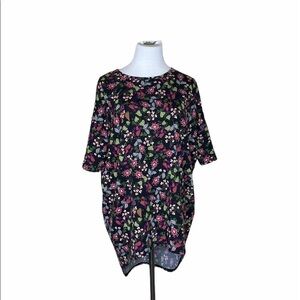 SALE Lularoe Irma black Floral Tunic